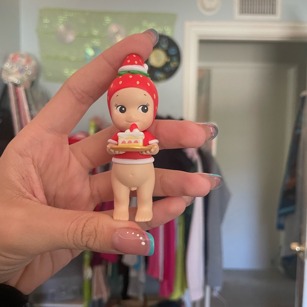 sonny angel strawberry shortcake christmas dinner series angel blind box